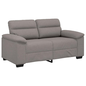 2-Sitzer Sofa Taupe Stoff 160 cm