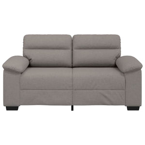 2-Sitzer Sofa Taupe Stoff 160 cm