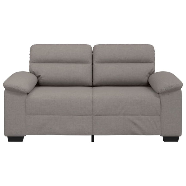 2-Sitzer Sofa Taupe Stoff 160 cm