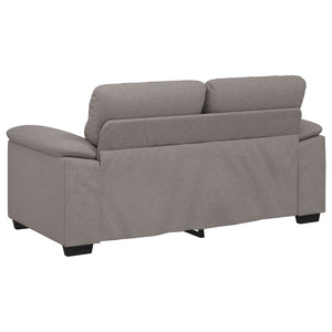 2-Sitzer Sofa Taupe Stoff 160 cm