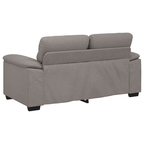 2-Sitzer Sofa Taupe Stoff 160 cm