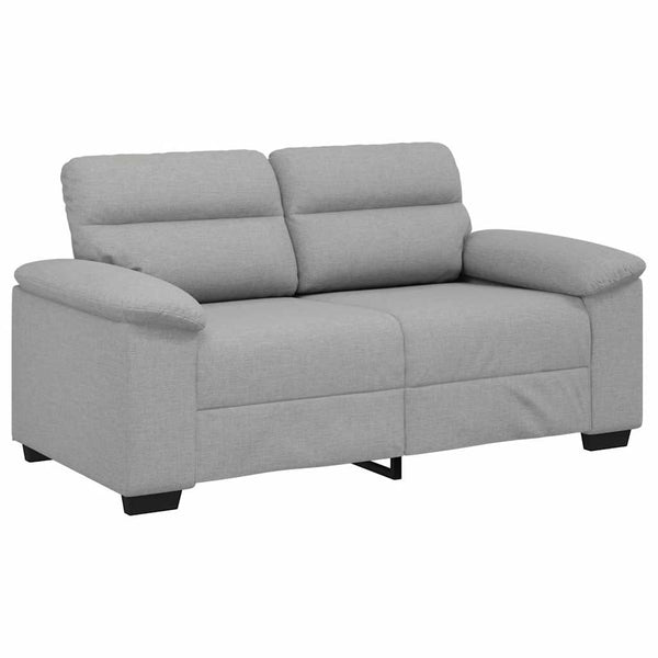 2-Sitzer Sofa Wolkengrau Stoff