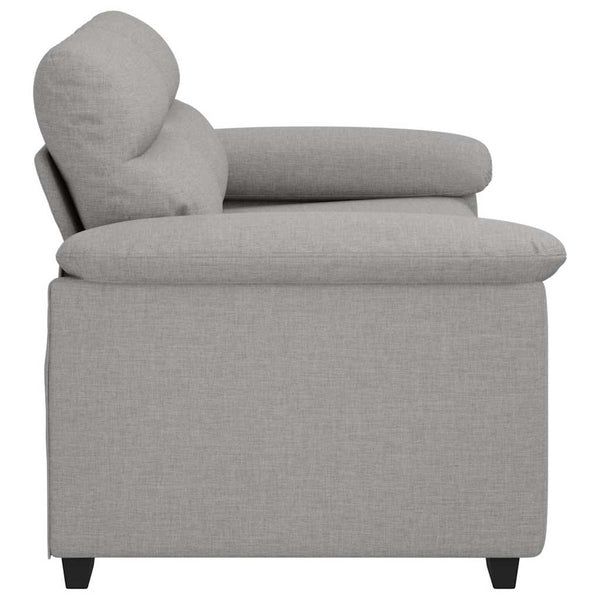 2-Sitzer Sofa Wolkengrau Stoff