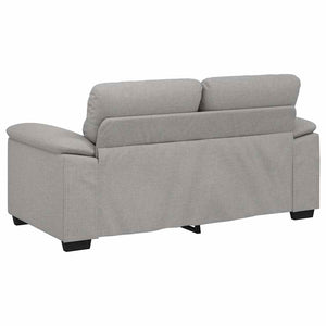 2-Sitzer Sofa Wolkengrau Stoff