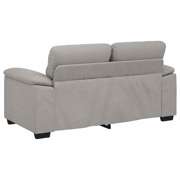 2-Sitzer Sofa Wolkengrau Stoff