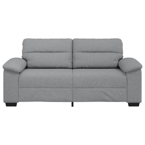 vidaXL Canapé à 2 places gris clair 180x81x84 cm Tissu