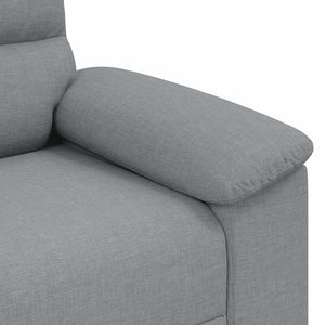 vidaXL Canapé à 2 places gris clair 180x81x84 cm Tissu