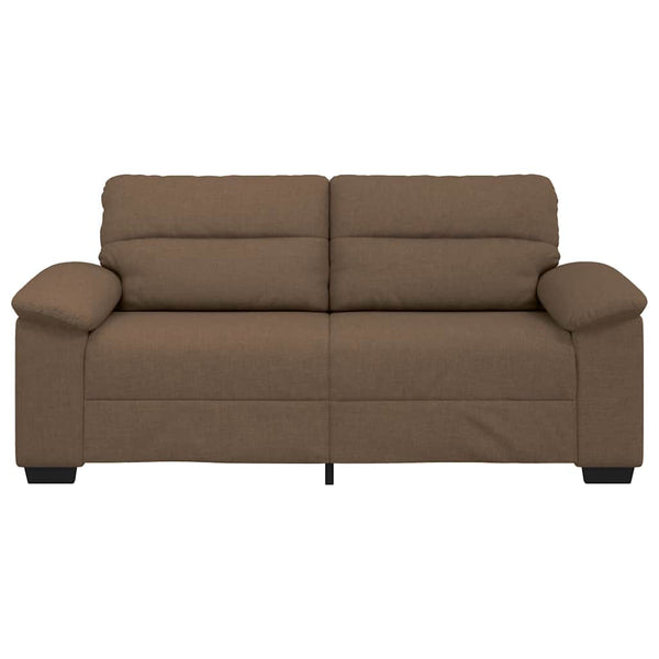 Braunes 2-Sitzer Sofa Stoff 180 cm