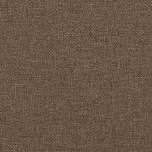 Braunes 2-Sitzer Sofa Stoff 180 cm