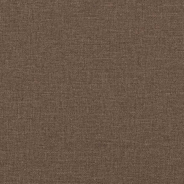 Braunes 2-Sitzer Sofa Stoff 180 cm