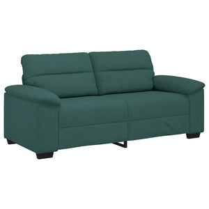 Dunkelgrünes 2-Sitzer Sofa Stoff 180 cm