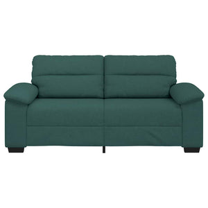 Dunkelgrünes 2-Sitzer Sofa Stoff 180 cm
