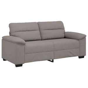 2-Sitzer Sofa Taupe Stoff 180 cm