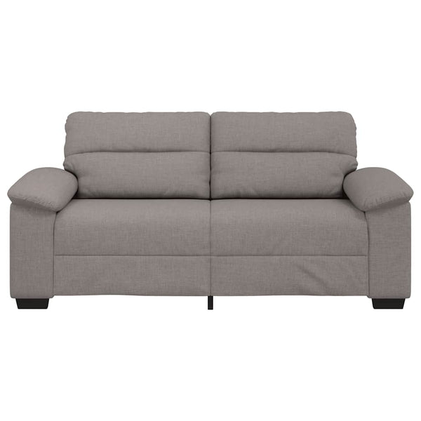 2-Sitzer Sofa Taupe Stoff 180 cm