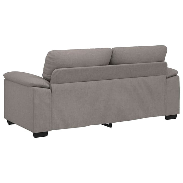 2-Sitzer Sofa Taupe Stoff 180 cm