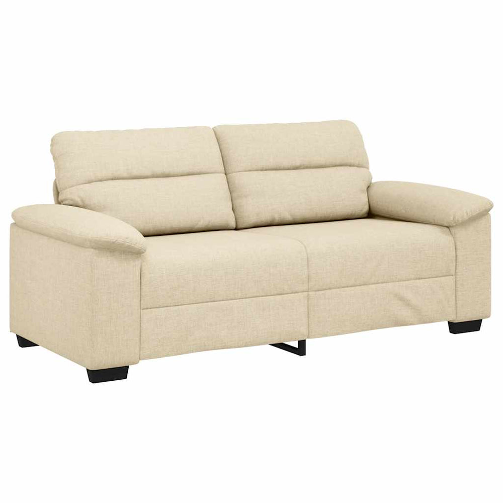 Creme 2-Sitzer Sofa Stoff 180 cm