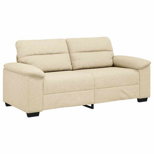 Creme 2-Sitzer Sofa Stoff 180 cm