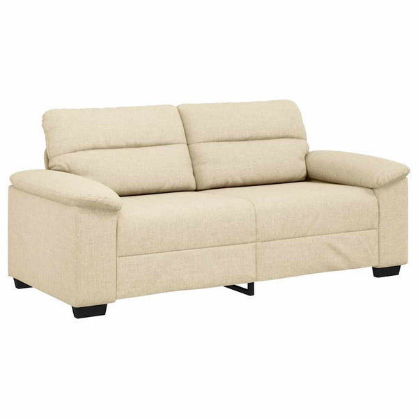 Creme 2-Sitzer Sofa Stoff 180 cm