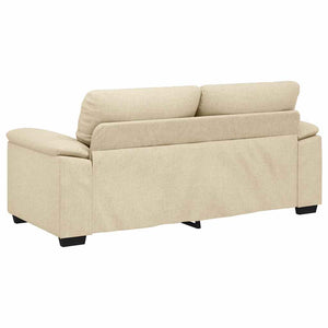 Creme 2-Sitzer Sofa Stoff 180 cm