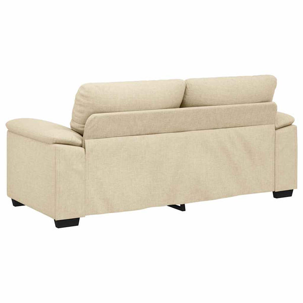 Creme 2-Sitzer Sofa Stoff 180 cm