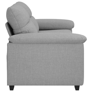 2-Sitzer Sofa Wolkengrau Stoff 180 cm