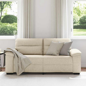 Leinen 2-Sitzer Sofa, 180 cm