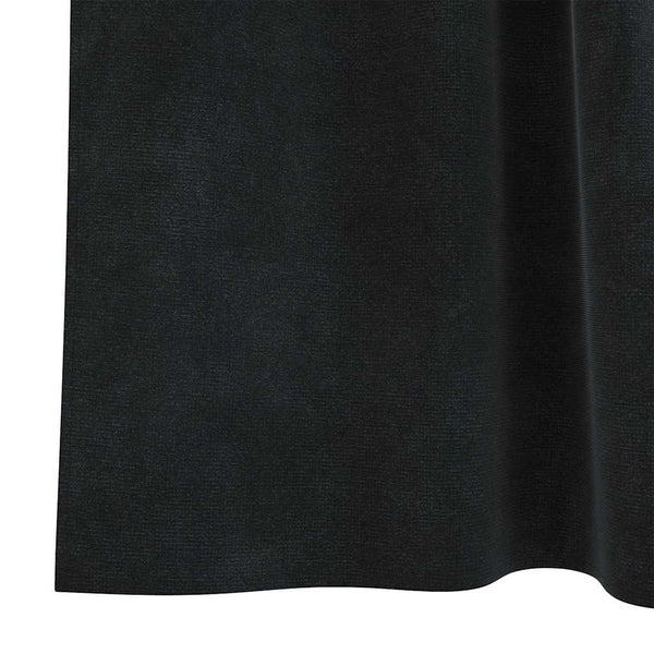 Schwarze Samt Verdunkelungsvorhänge 140x225 cm, 2er-Set