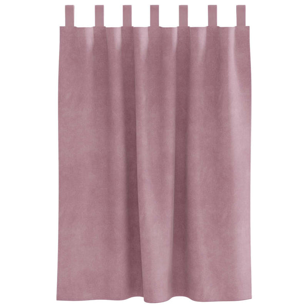 Verdunkelungsvorhänge Dunkelrosa Samt 140x140cm, 2er-Set