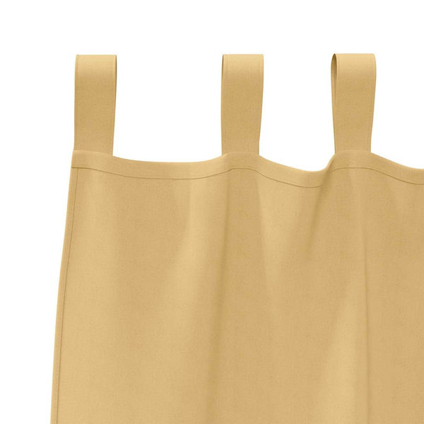 Beige Verdunkelungsvorhänge mit Ringen 260x140cm
