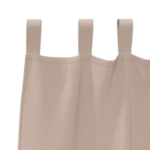 Verdunkelungsvorhänge Taupe 260x140cm, 2er Set