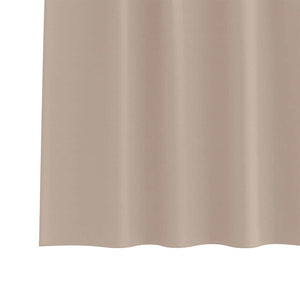 Verdunkelungsvorhänge Taupe 260x140cm, 2er Set