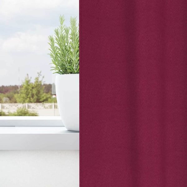 Verdunkelungsvorhänge Weinrot 260x140 cm, 2er-Set
