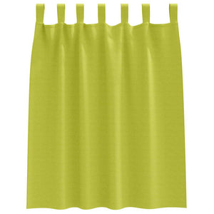 Grüne Verdunkelungsvorhänge mit Ringen 140x140cm, 2er-Set