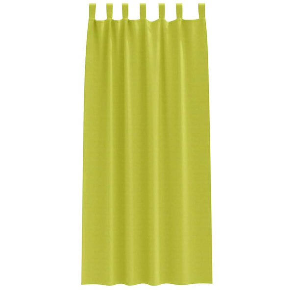 Grüne Verdunkelungsvorhänge mit Ringen 260x140cm, 2er-Set