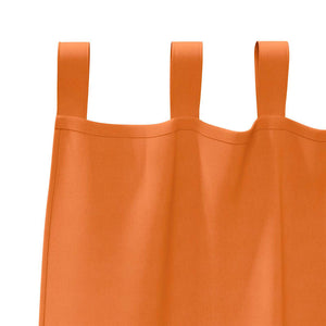Verdunkelungsvorhänge Orange 2er-Set
