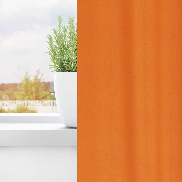 Verdunkelungsvorhänge Orange 2er-Set