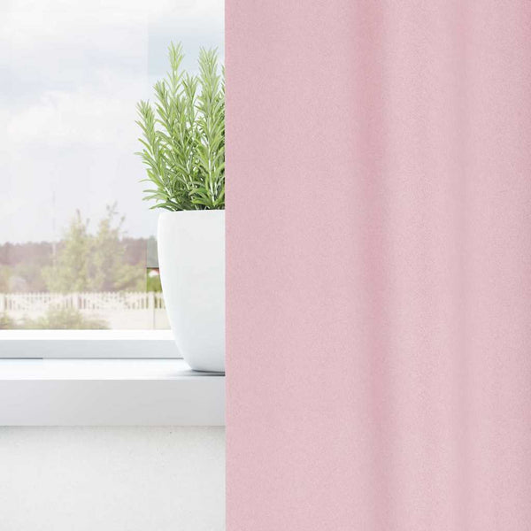 Verdunkelungsvorhänge Babyrosa 140x140 cm, 2er-Set