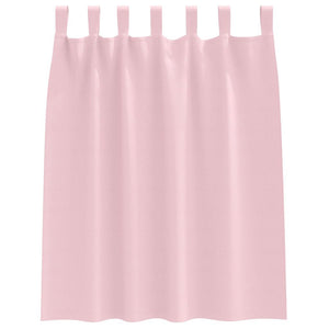 Verdunkelungsvorhänge Babyrosa 140x140 cm, 2er-Set