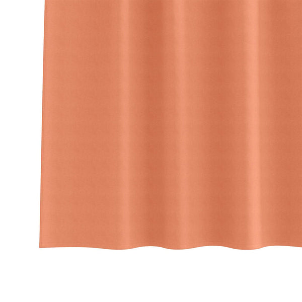 Terracotta Verdunkelungsvorhänge mit Ringen, 2er-Set