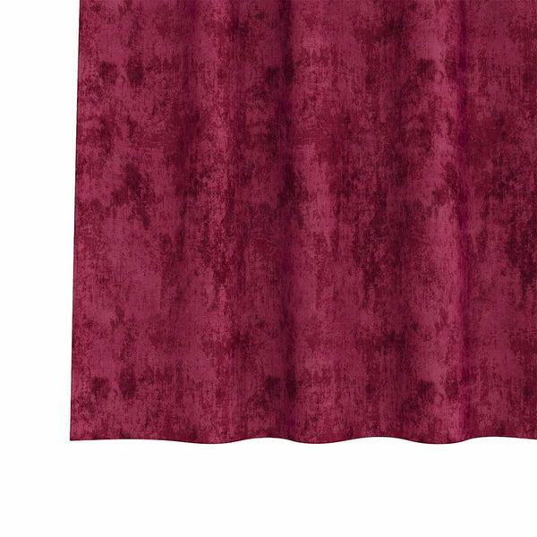Weinrote Samtvorhänge, 2er-Set, 245x140 cm