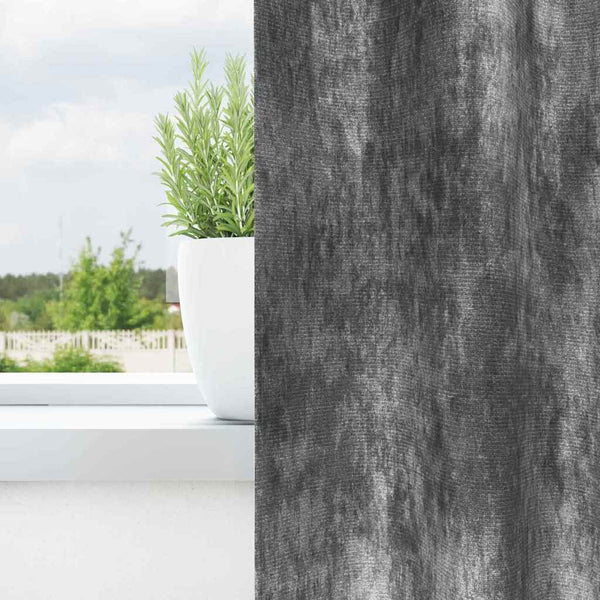 Samtvorhänge Grau 140x140 cm, 2er-Set