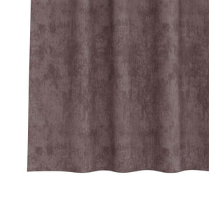 Samtvorhänge Braun 225x140cm, 2er-Set
