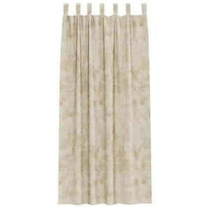 Samtvorhänge Creme 225x140cm, 2er-Set