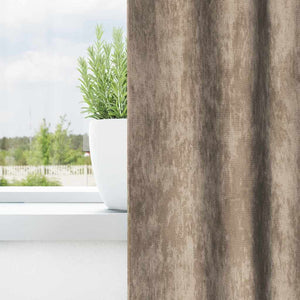 Samtvorhänge Champagner 260x140cm, 2er-Set