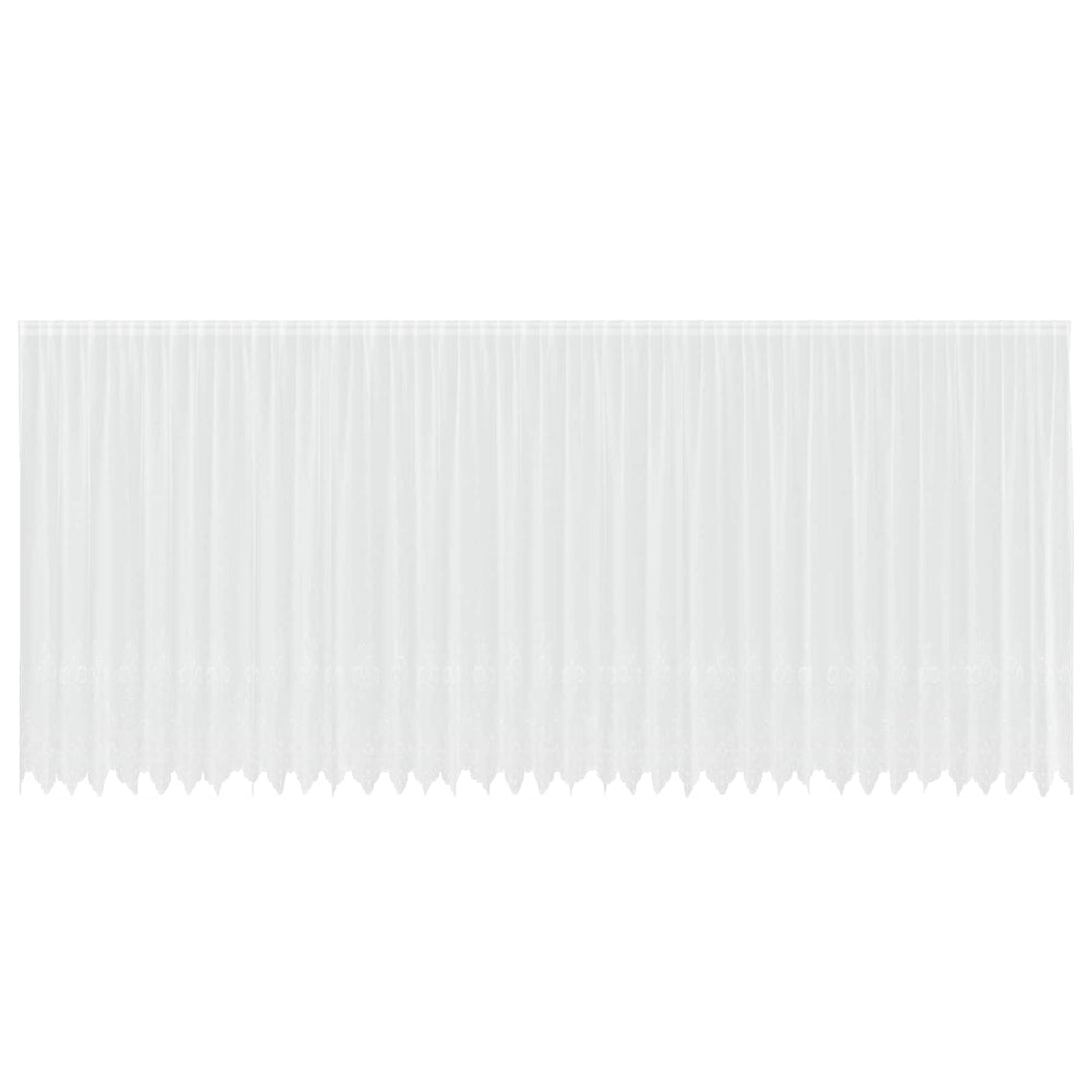 vidaXL Voilage et rideaux Blanc 900 x 240 cm Polyester