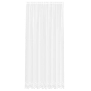 Spitzenvorhang Weiß Floral 280x200 cm
