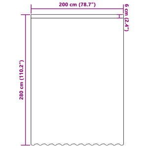 Spitzenvorhang Weiß Floral 280x200 cm