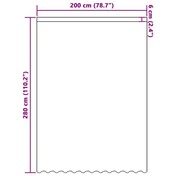 Spitzenvorhang Weiß Floral 280x200 cm