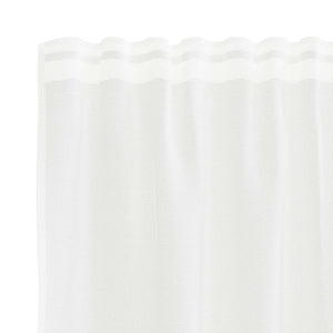 Spitzenvorhang Floral Weiß 245x600 cm