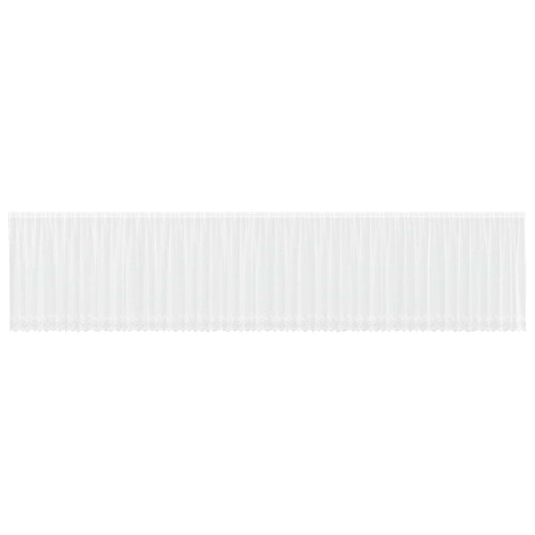 Weißer Spitzenvorhang 160x1200cm